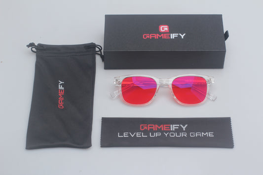 Blue Light Glasses - Red