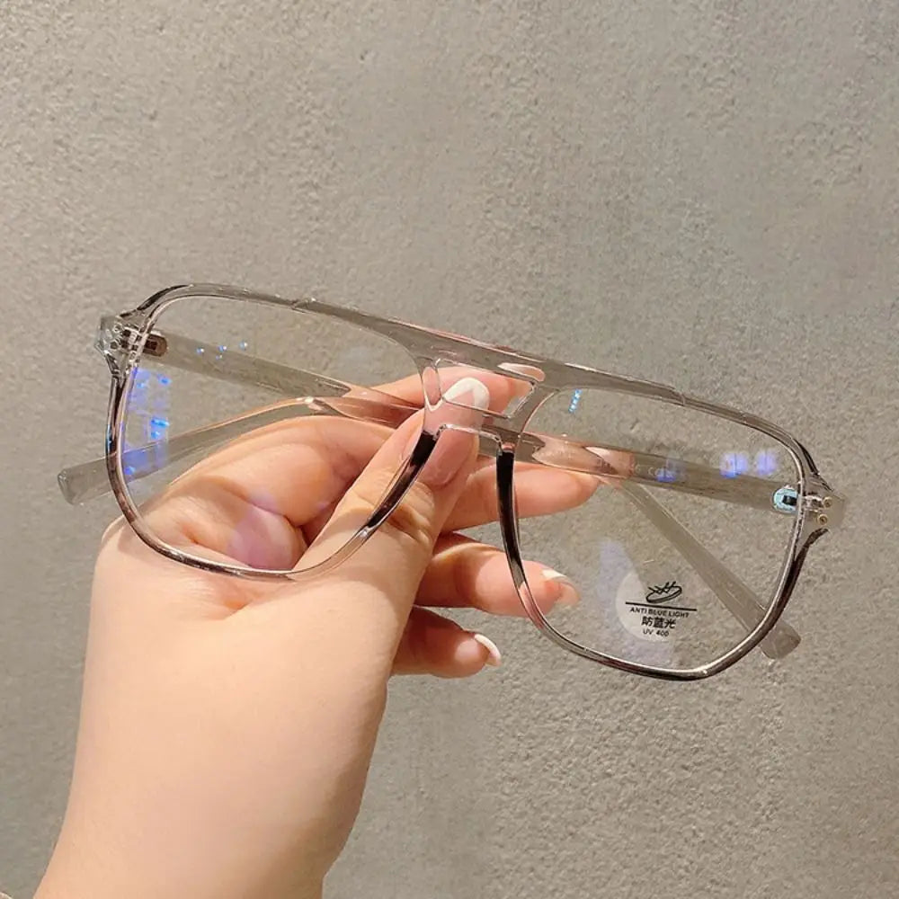 Blue Ray Blocking Anti-Blue Light Glasses PC Eye Protection Square Eyeglasses Ultralight Optical Spectacle Eyeglass Men Women