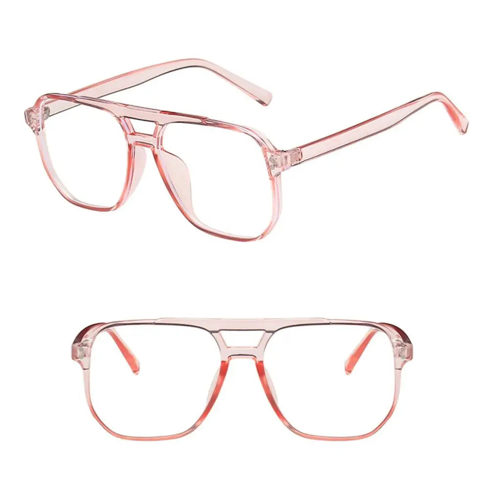 1PC Fashion Anti-blue Light Glasses Men Women Transparent Computer Glasses Retro Square Eyeglasses Optical Spectacle Glasses