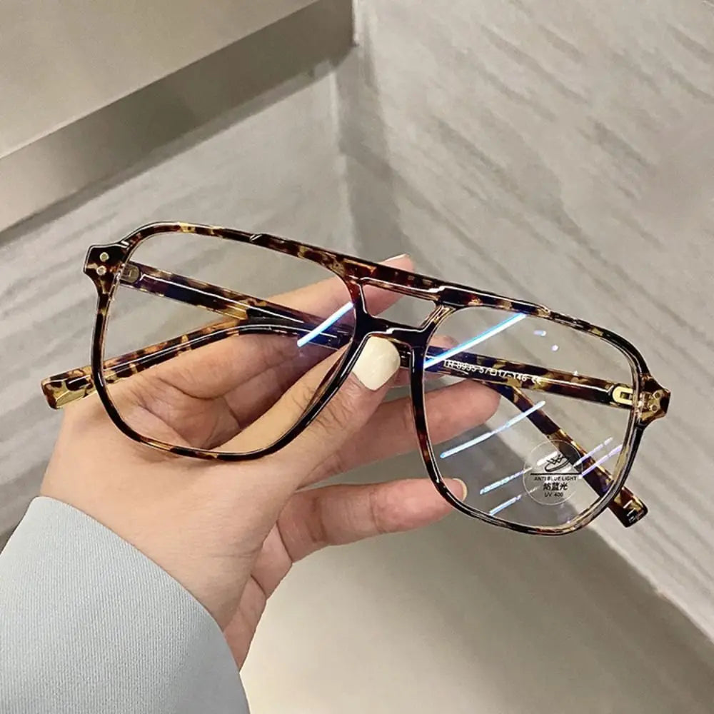 Blue Ray Blocking Anti-Blue Light Glasses PC Eye Protection Square Eyeglasses Ultralight Optical Spectacle Eyeglass Men Women