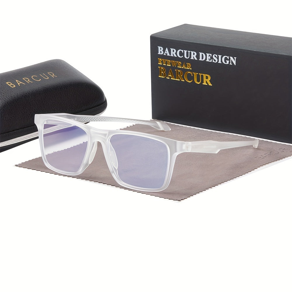 Designed By The BARCUR Brand, It Can Be Worn On Mobile Phones And Computers. PC Design Is Lightweight And Breathable, Without Pressing On The Nose Bridge, Making It Comfortable to Wear for A Long Time.